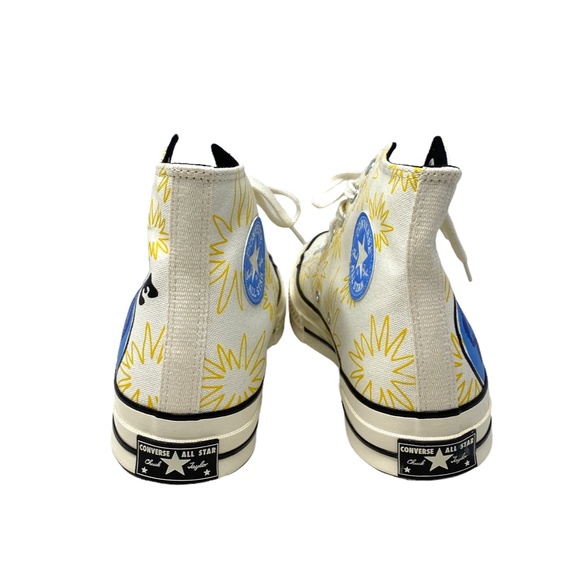 Converse Chuck Taylor 70 All Star High Top White Canvas Men’s Sneakers 172863C - Picture 4 of 12